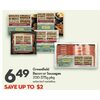 Greenfield Bacon Or Sausages - $6.49 (Up to $2.00 off)