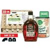 Selection Large Eggs or Irresistibles or Life Smart Organic Maple Syrup  - $6.99 ($2.30 off)