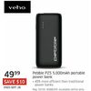 Veho Pebble PZ5 5,000mah Portable Power Bank - $49.99 ($10.00 off)