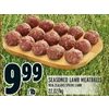Seasoned Lamb Meatballs - $9.99/lb