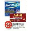 Neo Citran Powder, Robitussin Cough Syrup Or Advil Cold Products - Up to 25% off