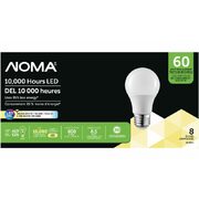 Noma A19  60W Non-Dimmable LED Light Bulbs - $12.59 (40% off)