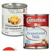 PC Sweetened Condensed or Carnation Evaporated Milk - $2.49