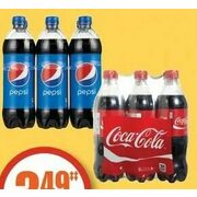 Coca-Cola or Pepsi Beverages - $3.49
