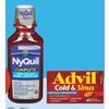 Advil Cold Caplets, Vicks Dayquil, Nyquil Capsules or Liquid - $18.99