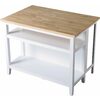 For Living Kitchen Island With Folding Leaf - $299.99 (30% off)