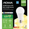 Noma 100W A19 Led Bulbs - $11.99 (25% off)