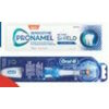 Crest Pro-Health Advanced Mouthwash, Oral-B 3DWhite Battery Toothbrush or Sensodyne Pronamel Toothpaste - $7.99