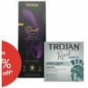 Trojan Condoms, Vibrating Massager or Personal Lubricant - Up to 15% off